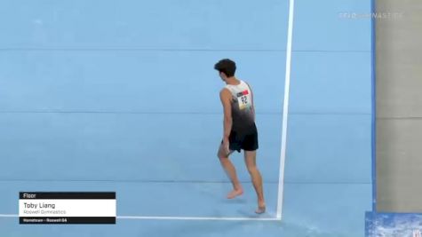 Toby Liang - Floor, Roswell Gymnastics - 2021 US Championships
