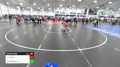 86 lbs Quarterfinal - Thomas Conn, Red Roots WC vs Michael Newton, Mayo Quanchi WC