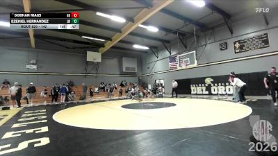 142 lbs Cons. Round 5 - Sobhan Niaizi, New Breed vs Ezekiel Hernandez, JFK Wrestling