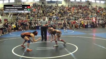 107 lbs Quarterfinal - Carly Bazaldua, Wilmington Ladies Freestyle Wr vs Trinitilaine Bechstein, Empyre