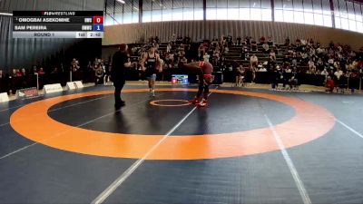 97kg Round 1 - Omogbai Asekomhe, Hamilton Wrestling Club vs Sam Pereira, Burnaby Mountain Wrestling Club