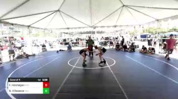 109 lbs Consi Of 4 - Finnian Hannegan, Reign WC vs Rikki Villasenor, Silverback WC