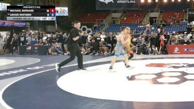 113 lbs Champ. Rd Of 32 - Michael Bernabe, California vs Ashur Whitmer, Iowa