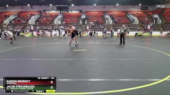 125 lbs Quarterfinal - Jacob Strausbaugh, All American Training Center vs Kaeden Benedict, Homestead