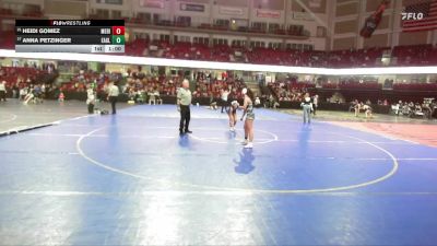 120 lbs Cons. Round 2 - Anna Petzinger, Eagle vs Heidi Gomez, Meridian