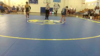 152 lbs Semis & 1st Wb (8 Team) - Trinity Townsend, St. Martin High School Girls vs Elizabeth Townsend, Oak Grove High School