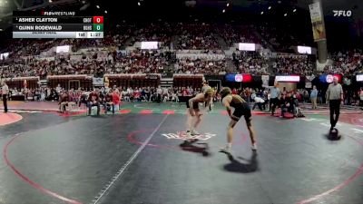 Semifinal - Asher Clayton, Choteau vs Quinn Rodewald, Big Sandy