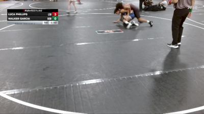 138 lbs Cons. Round 2 - Walker Garcia, NoWorries vs Luca Phillips, Legacy Elite Wrestling