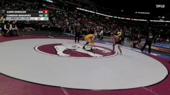 132-4A Cons. Round 2 - Cameron Benavidez, Pueblo East vs Aadin Gonzales, Montrose
