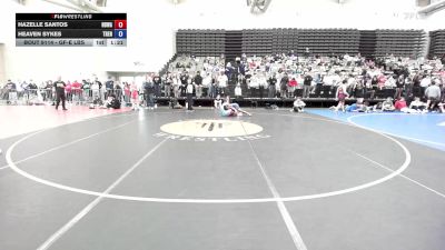 Quarterfinal - Hazelle Santos, Northern Delaware Wrestling Academy vs Heaven Sykes, Trenton Youth Wrestling