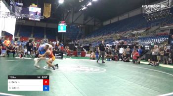 113 lbs Cons 32 #2 - Jesse Gehr, Florida vs Ricky Bell, Oregon