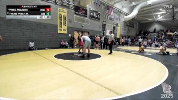250 lbs Quarterfinal - Vince Agbalog, Daniel Cormier Wrestling Club vs Travis Polly Jr., Anderson Wrestling Club