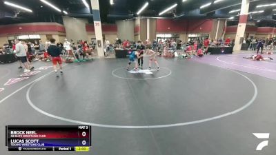 70 lbs Cons. Semi - Brock Neel, NB Elite Wrestling Club vs Lucas Scott, Texans Wrestling Club