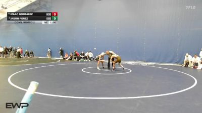 106 lbs Cons. Round 2 - Izaac Gonzalez, Garden City vs Jason Perez, Olathe South