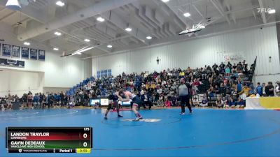 175 lbs 7th Place Match - Landon Traylor, Lewisburg vs Gavin Dedeaux, Vancleave High School