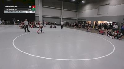 49 lbs Champ. Rd Of 16 - Seth Pinter, Sussex Sabercats Wrestling Club vs Connor Wong, Nebraska Boyz Wrestling