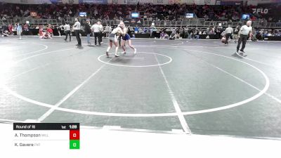 132-138.2 lbs Round Of 16 - Ashlan Thompson, Willard vs Kiiaana Gavere, Florida National Team 1