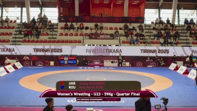 Replay: Mat B - 2025 U23 European Championships | Mar 10 @ 10 AM