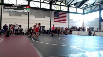 121-128 lbs Cons. Round 2 - Gideon Gentille, PSF Wrestling Academy vs Jaxon Heaney, Marceline
