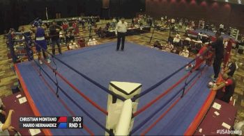 Christian Montano vs Mario Hernandez Junior Open and Youth National Championships