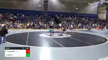 64 lbs Consolation - Gavin Lingerfelt, Jackson County Wrestling Club vs Jase Petrie, Foundation Wrestling