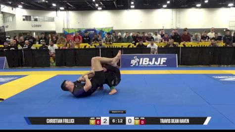 Travis Dean Haven vs Christian Frillici 2025 World IBJJF Jiu-Jitsu No-Gi Championship