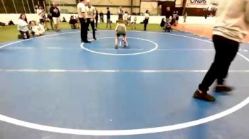 85 lbs Rr Rnd 1 - Brogan Beckman, Smittys Barn vs Sawyer Newton, Hamma Shack