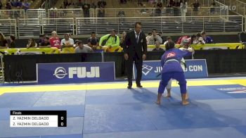 ZOE YAZMIN DELGADO vs JASMINE GRAY SOPEÑA 2024 Pan Kids Jiu-Jitsu IBJJF Championship