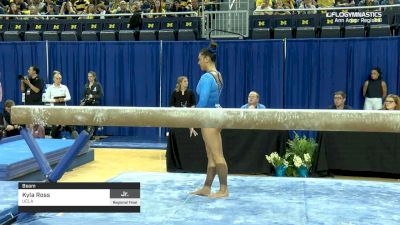 Kyla Ross - Beam, UCLA - 2019 NCAA Gymnastics Ann Arbor Regional Championship