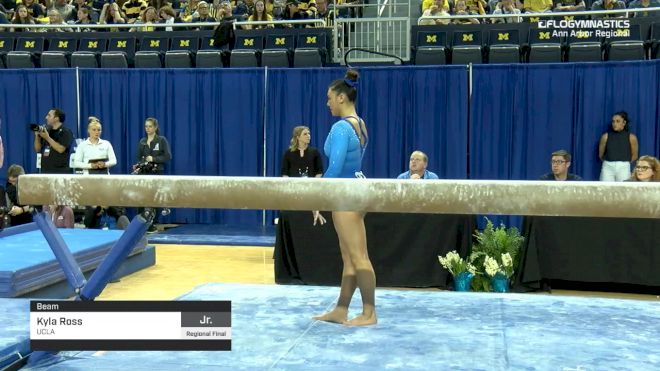 Kyla Ross - Beam, UCLA - 2019 NCAA Gymnastics Ann Arbor Regional Championship
