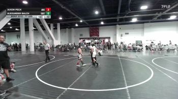 100 lbs Semifinal - Ryston Carmona, Unattached vs Luis Madera, Southwest Stallions WC