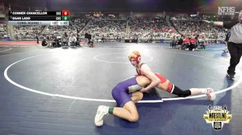 B5A-132 lbs Cons. Round 1 - Egan Ladd, Chickasha vs Conner Chancellor, Bishop Kelley