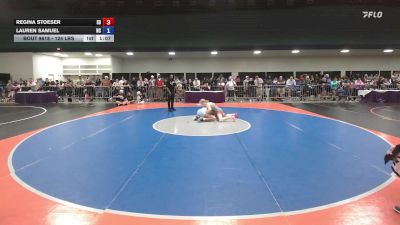 124 lbs Quarterfinal - Regina Stoeser, SD vs Lauren Samuel, NC