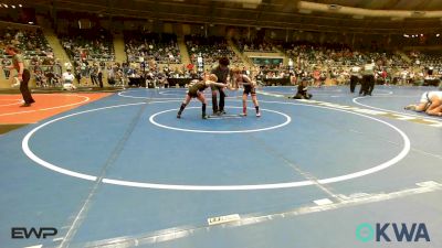 64 lbs Round Of 16 - Killian Harbaugh, HURRICANE WRESTLING ACADEMY vs Denver Potter, Cushing Tigers