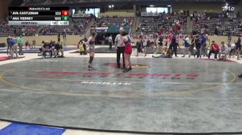 107 lbs Semifinal - Ava Castleman, Scott County vs Ana Tierney, Woodford County