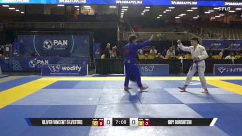 Guy Burshtein vs Oliver Vincent Silvestro 2026 Pan Jiu Jitsu IBJJF Championship