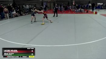 90 lbs 5th Place Match - Brae Scott, Worthington vs Jacoby Nelson, UCB (United Clay Becker)