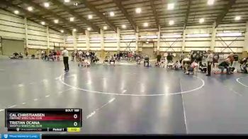 132 lbs 3rd Place Match - Cal Christiansen, Fremont Wrestling Club vs Tristan Ocana, Wasatch Wrestling Club