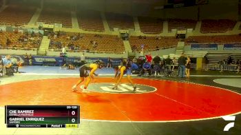 D3-120 lbs Cons. Round 2 - Gabriel Enriquez, Safford vs Che Ramirez, Estrella Foothills