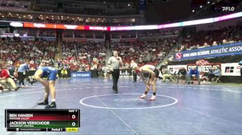 1A-157 lbs Cons. Round 3 - Ben Hansen, Missouri Valley vs Jackson Verschoor, Woodbury Central