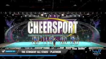 The Stingray All Stars - Platinum [2021 L4 Junior - Medium Day 1] 2021 CHEERSPORT National Cheerleading Championship