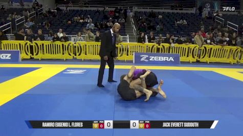 Jack Everett Sudduth vs Ramiro Eugenio L. Flores 2025 Pan IBJJF Jiu-Jitsu No-Gi Championship