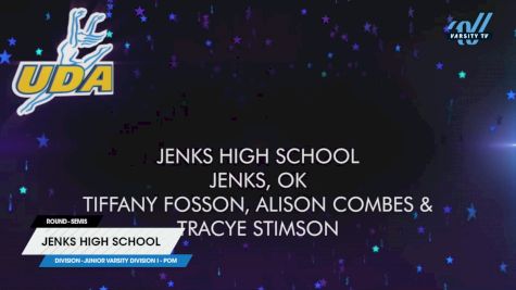 Jenks High School [2025 Junior Varsity Division I - Pom Semis] 2025 UDA National Dance Team Championship