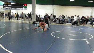 105 lbs Consi Of 8 #1 - Noah Losey, PA vs Paul Evans, LA