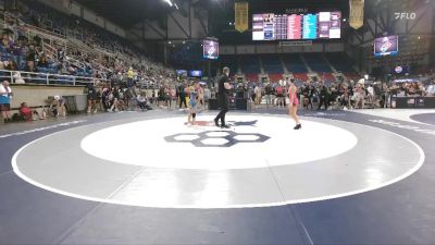 95 lbs Champ. Rd Of 16 - Lilly Breeden, MO vs Sophia Trexler, DE