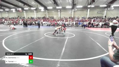 69 lbs Consi Of 4 - Noah Goimarac, Badlands WC vs Kayleigh Tanner, No Team