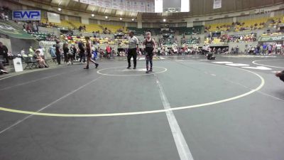 132 lbs Consi Of 8 #1 - Eli Hammock, Beebe Badgers Wrestling Club vs Duke Hightower, Arkansas