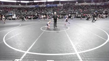 58 lbs Quarterfinal - Asher Johnson, Terminator Wrestling Academy vs Snyder Kurtz, East Kansas Eagles