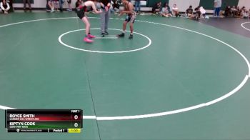 125 lbs Cons. Round 3 - Kiptyn Cook, LSRV Mat Rats vs Royce Smith, Lander USA Wrestling