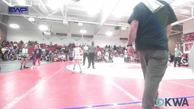 64x lbs Consi Of 4 - Callan Carson, Salina Wrestling Club vs Brantley Wisdom, Caney Valley Wrestling